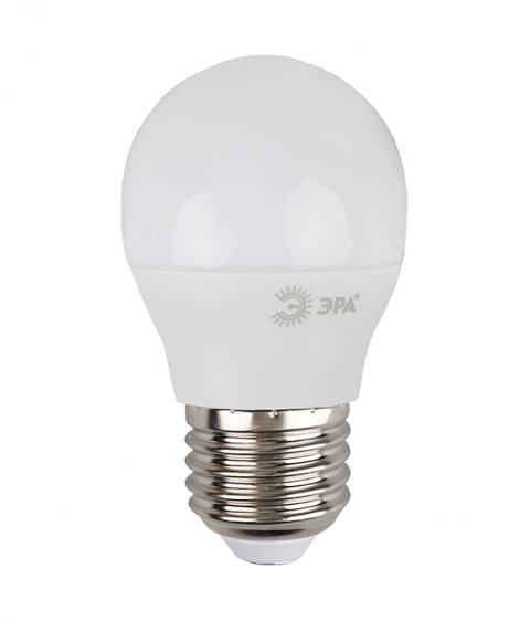 Лампа светодиодная ЭРА LED smd P45-9w-840-E27