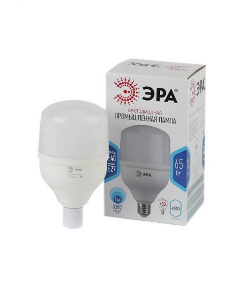 Лампа светодиодная ЭРА LED smd POWER 65W-4000-E27/E40