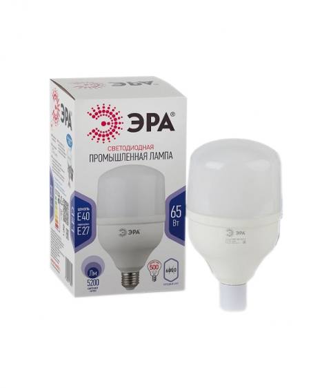 Лампа светодиодная ЭРА LED smd POWER 65W-6500-E27/E40