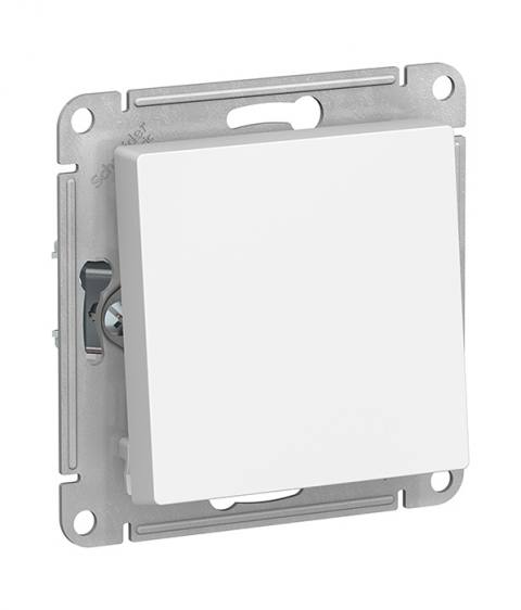 Механизм переключателя одноклавишный сх.6, 10АХ, Schneider Electric ATLASDESIGN, цвет белый