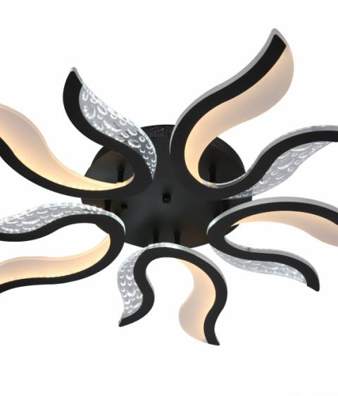 DECOR 2013 120W BLACK, Управляемый светодиодный светильник, 3000-6500К, Φ820 ММ